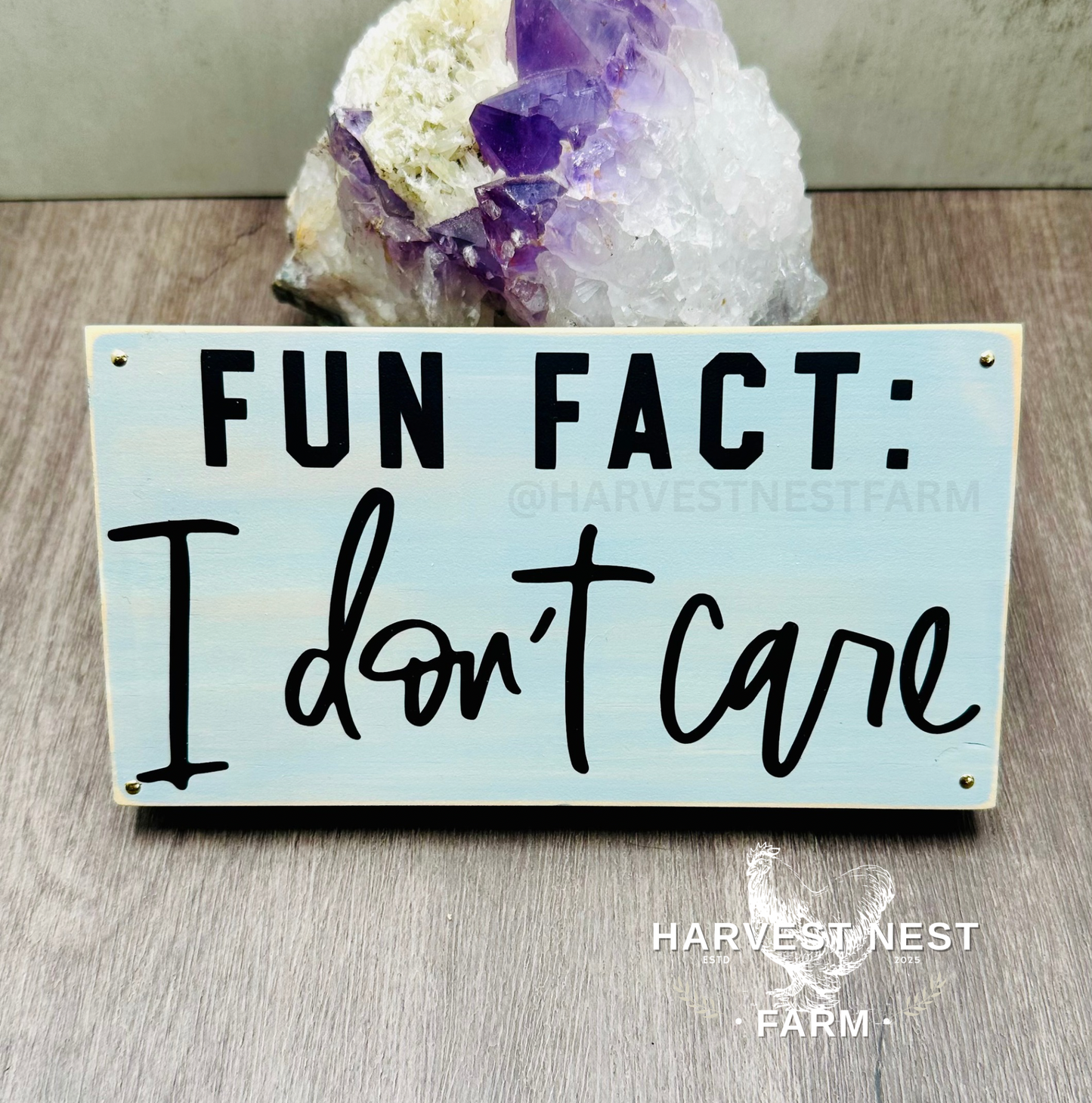 Handmade Wood Novelty Sign